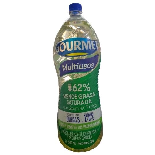 ACEITE GOURMET BOTELLA 2600 ml