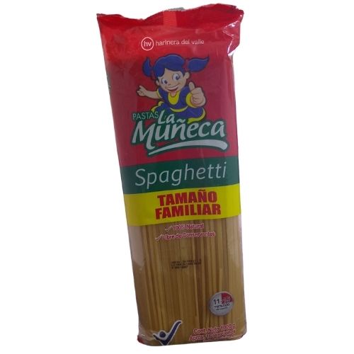 PASTA SPAGUETTI LA MUÑECA PAQUETE 1000 g