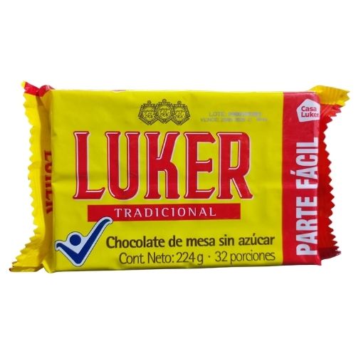 CHOCOLATE TRADICIONAL LUKER PACK 224 g