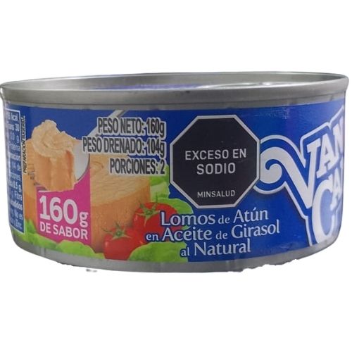ATUN EN ACEITE VANCAMPS LATA 160 g